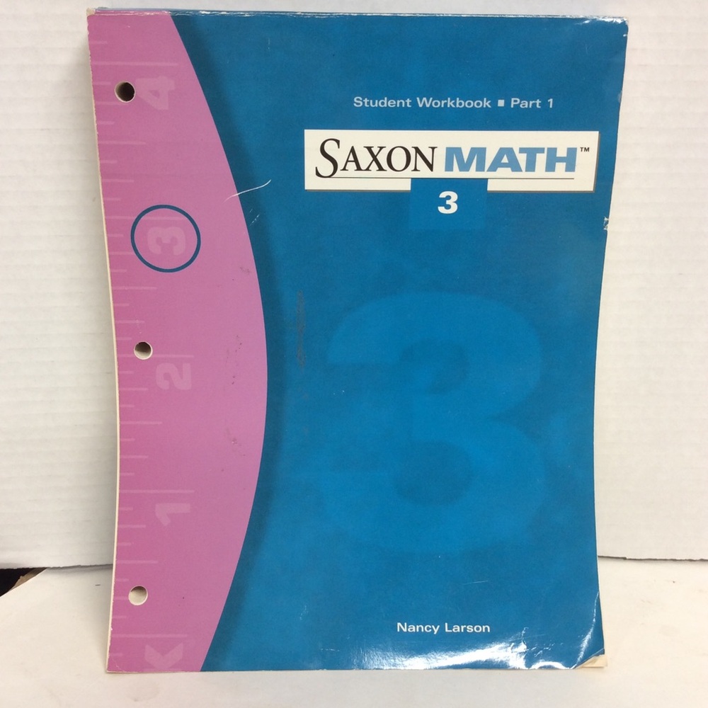 Saxon Math 3 Student Workbook Part 1